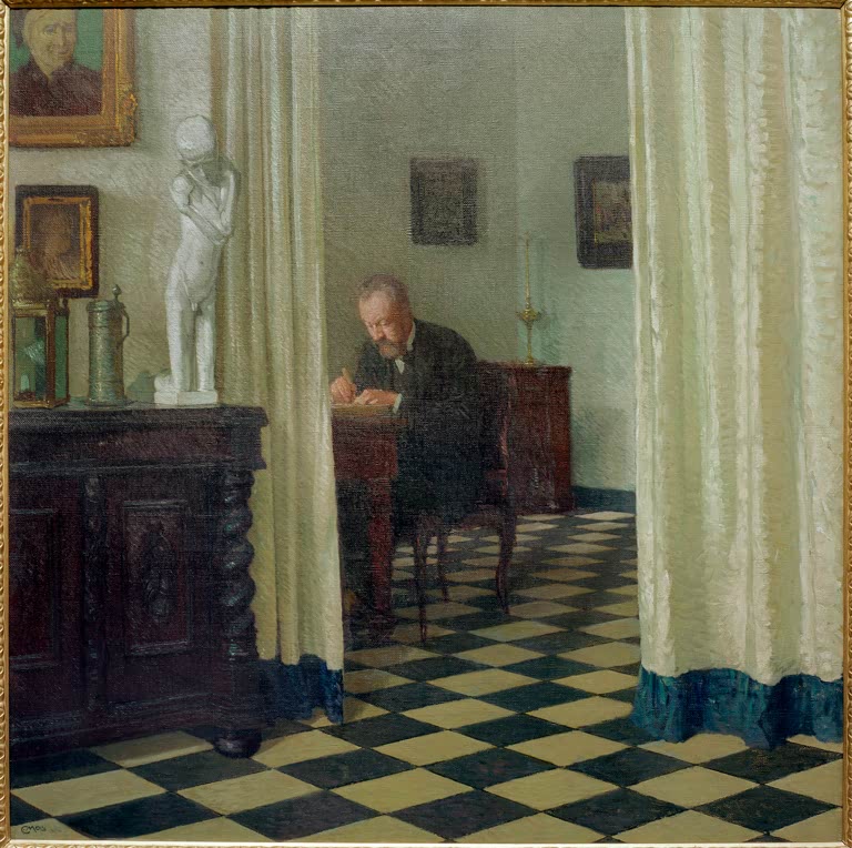 Carl Moll Selbstportrait