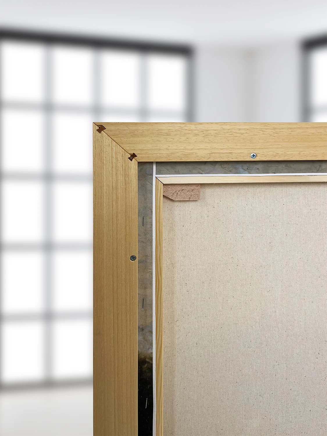Schattenfugenrahmen Natur – Detailaufnahme