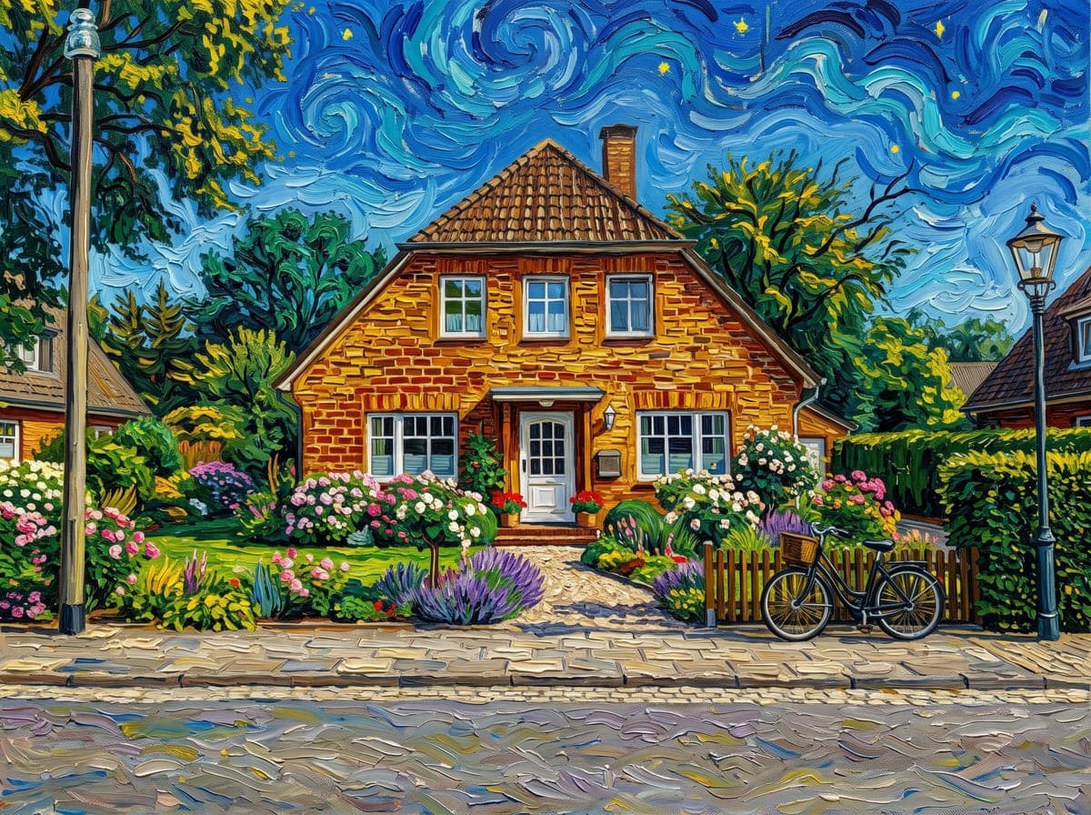 Gemälde im Stil Van Gogh