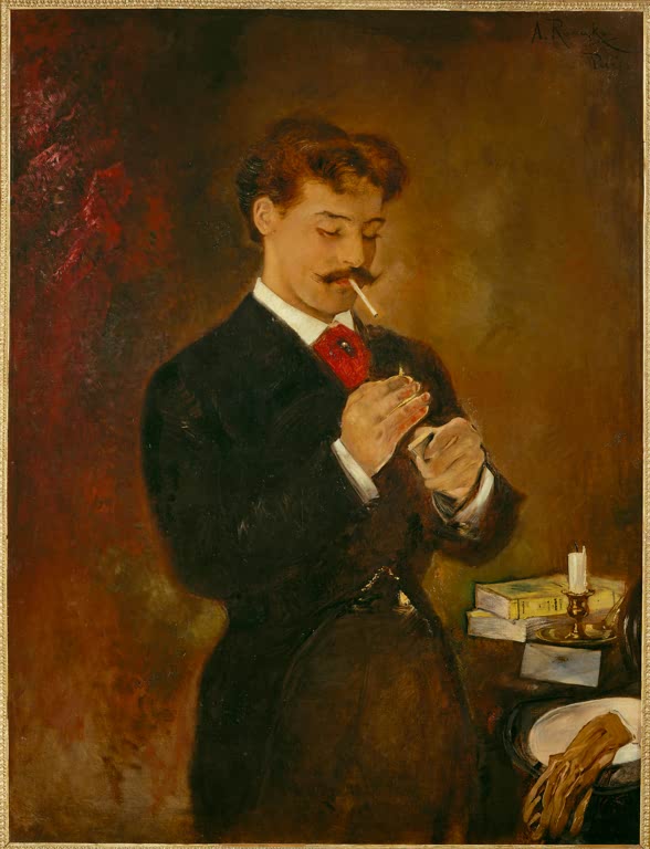 Anton Romako Selbstportrait