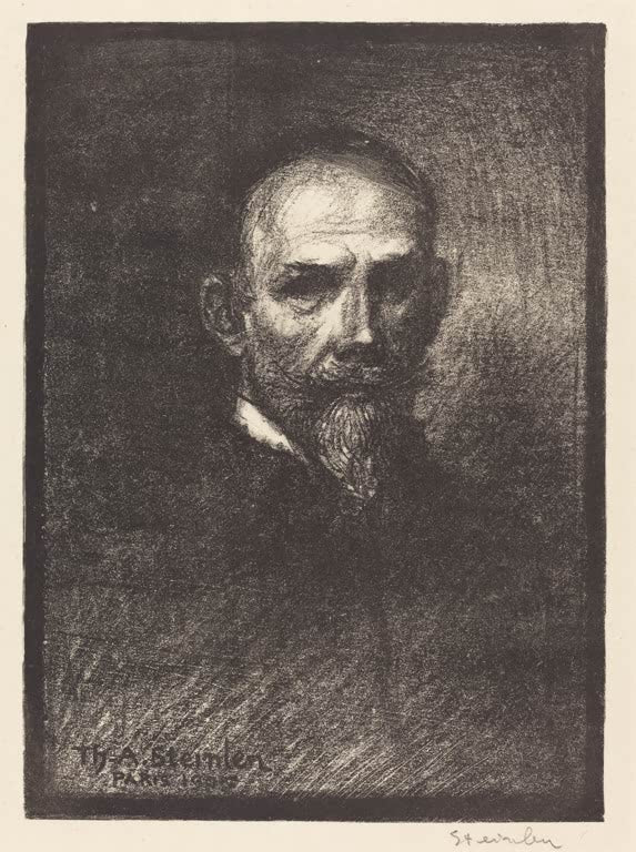 Théophile-Alexandre Steinlen Selbstportrait