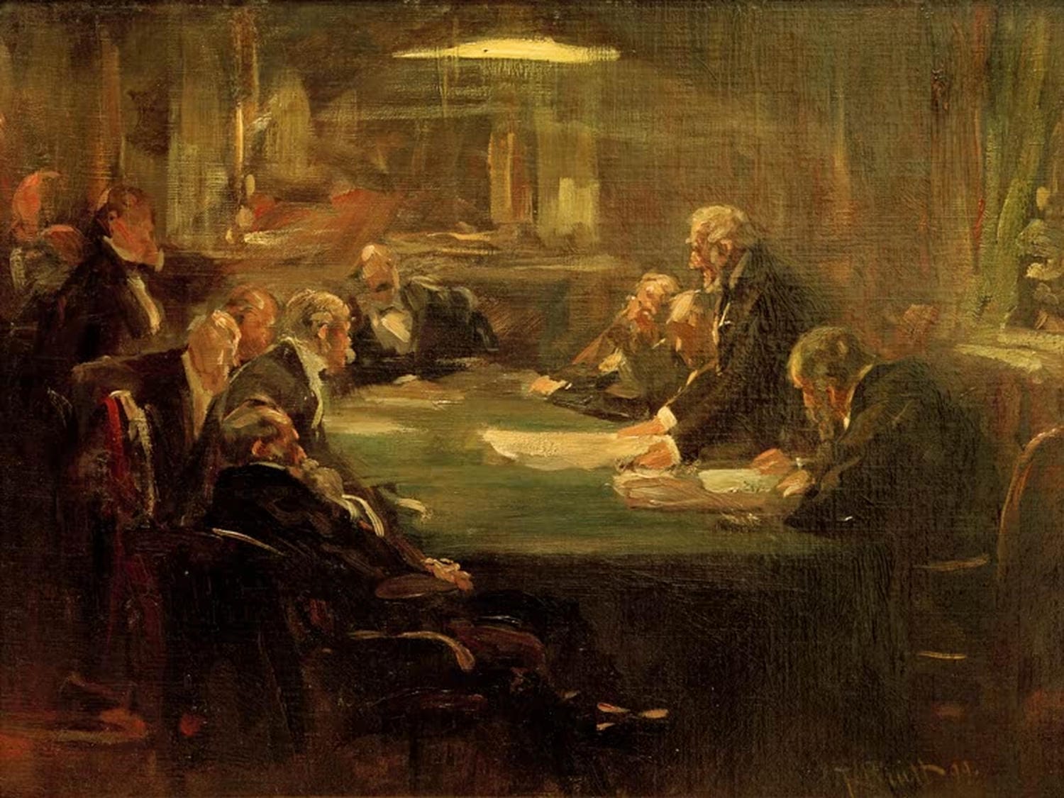 Studie zu "Aufsichtsratssitzung" | Ferdinand Brütt