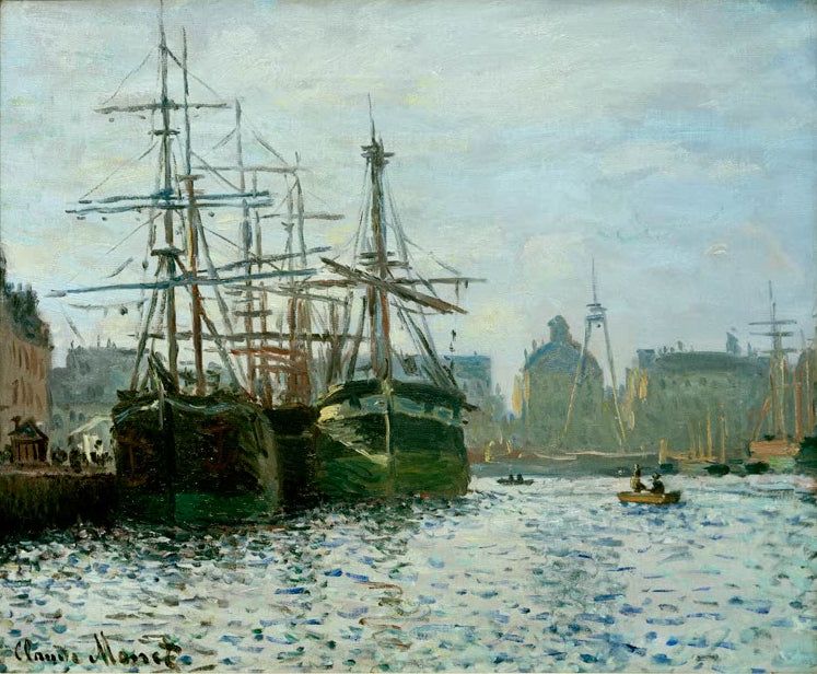 Le Bassin du Commerce, Le Havre | Claude Monet