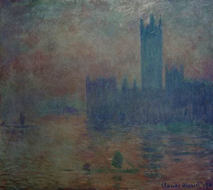 Das Parlament, Nebelstimmung | Claude Monet