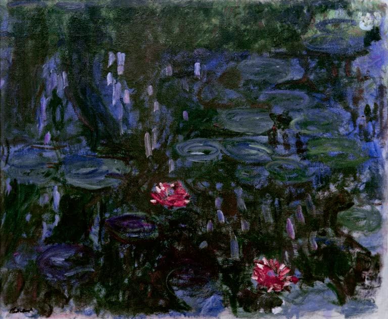 Seerosen, Spiegelung | Claude Monet