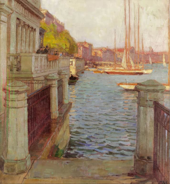 Venedig, Riva Schiavoni | Carl Moll