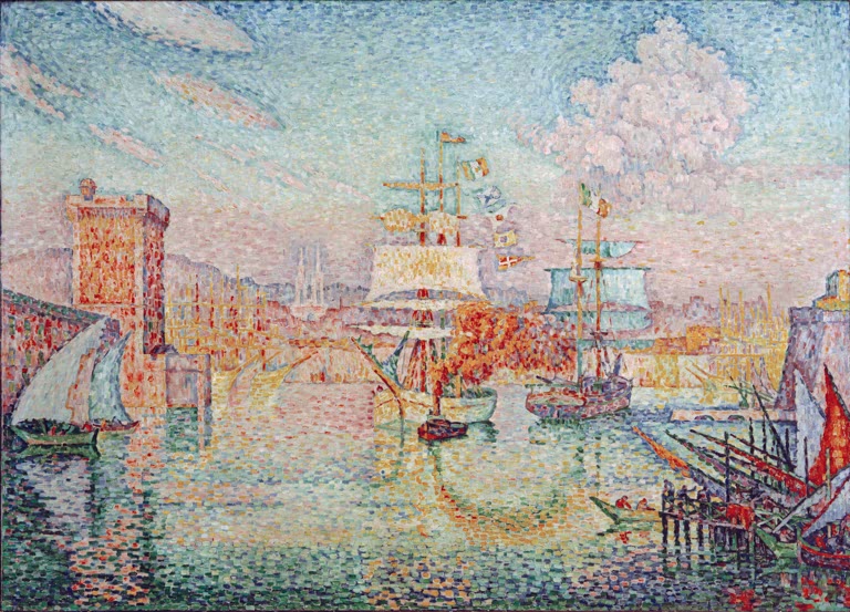 Hafeneinfahrt Marseille | Paul Signac