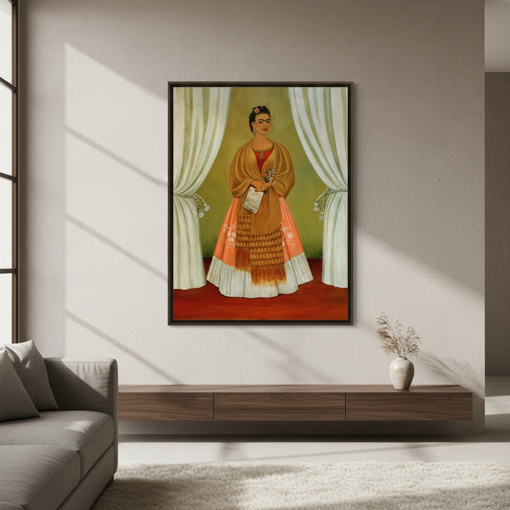 Selbstporträt Leo Trotzki gewidmet | Frida Kahlo
