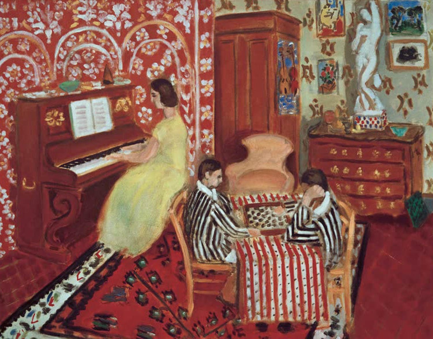 Pianistin und Damespieler&nbsp; - Henri Matisse