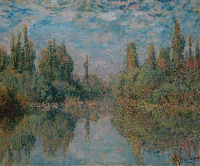 Die Seine bei Vétheuil | Claude Monet