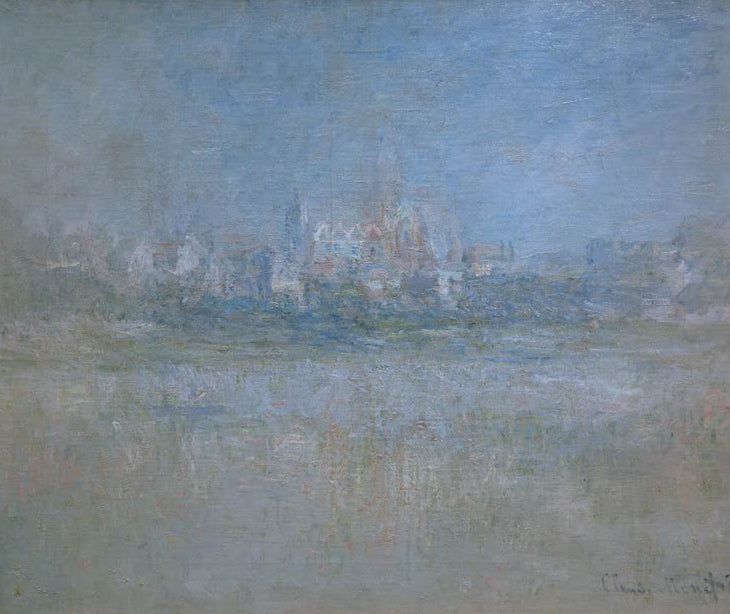 Vétheuil im Nebel | Claude Monet