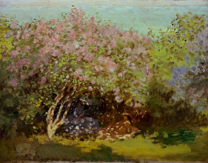 Flieder in der Sonne/1872 | Claude Monet