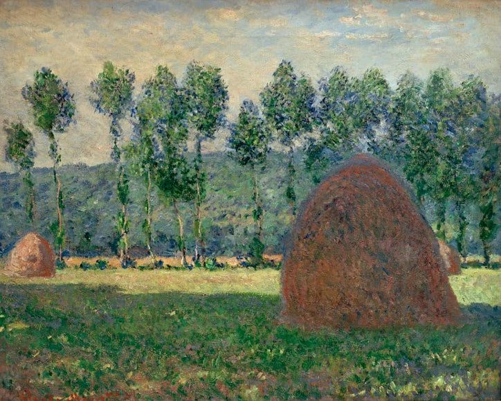 Heuschober bei Giverny | Claude Monet