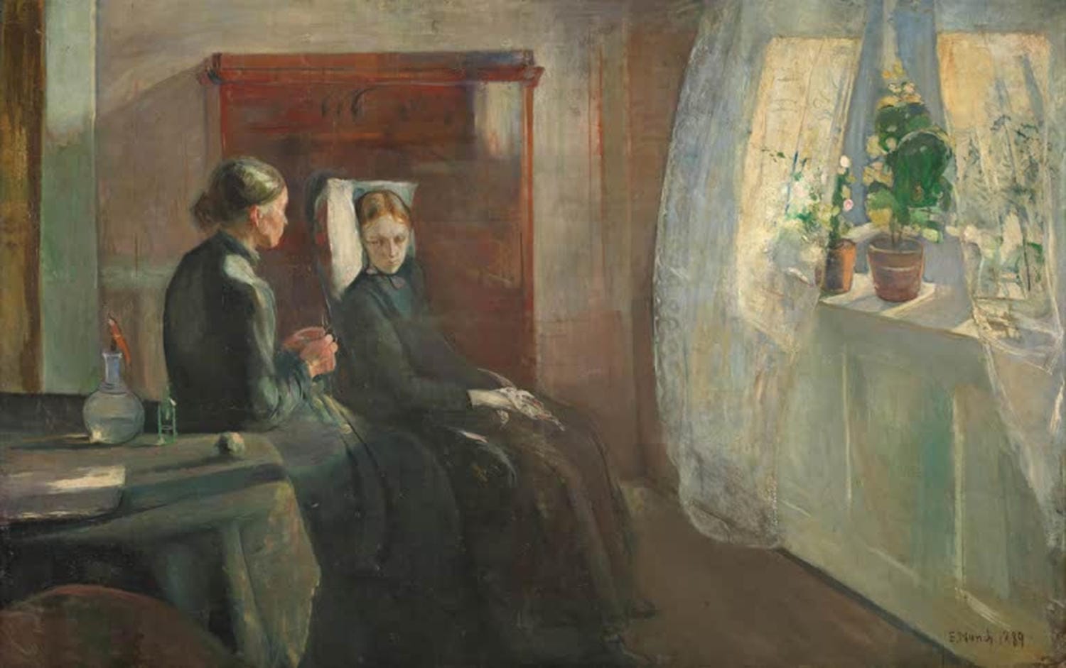 Kunstdruck Frühling von Edvard Munch