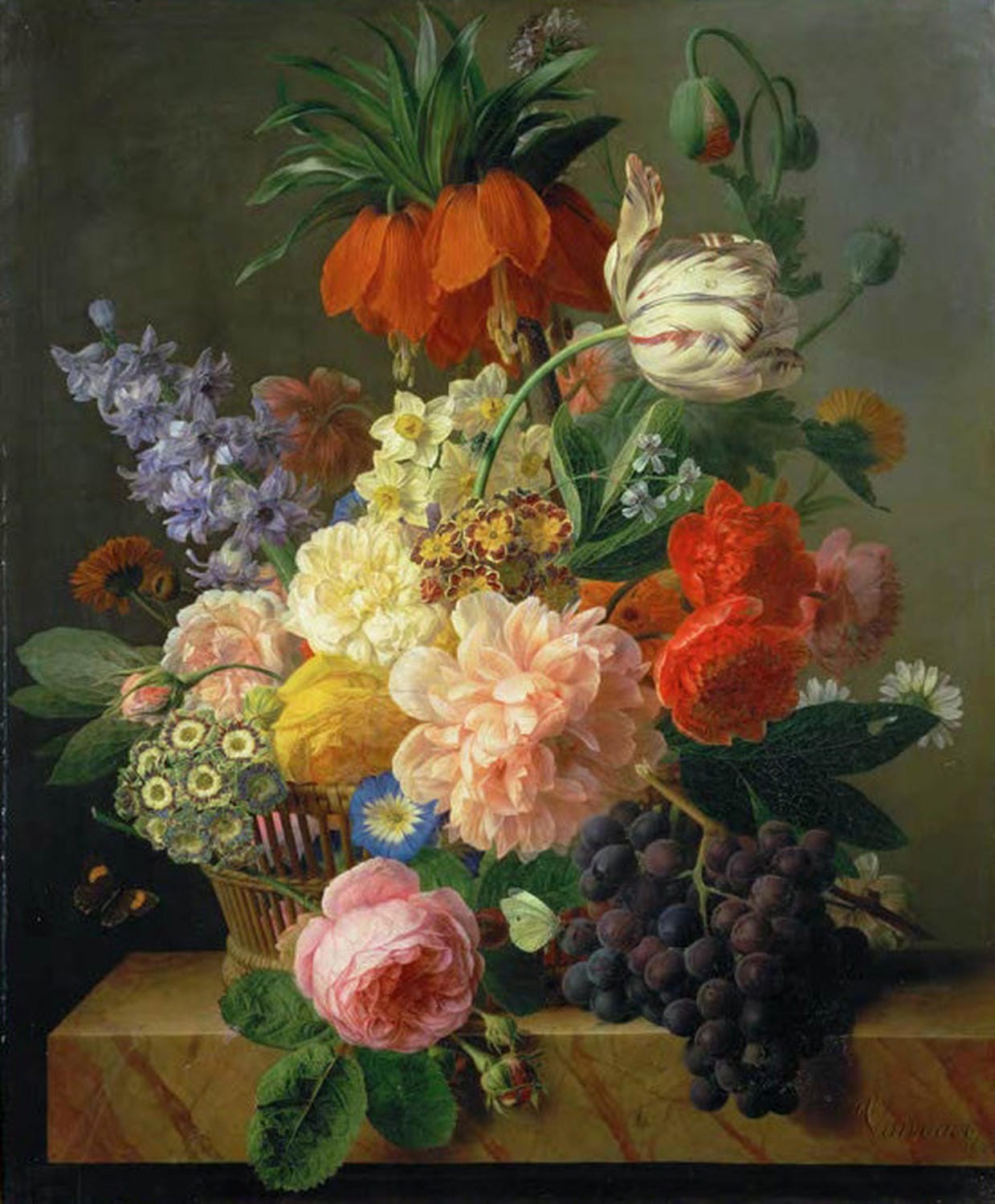 Blumen und Früchte | Jan Frans van Dael