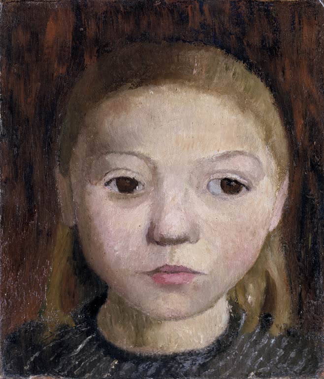 Mädchenkopf | Paula Modersohn-Becker