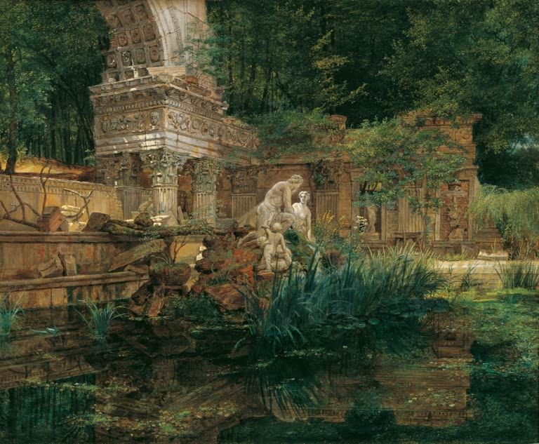 Die Römische Ruine in Schönbrunn | Ferdinand Georg Waldmüller