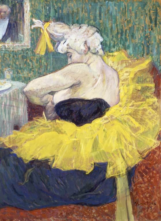 Die Clownin | Henri de Toulouse-Lautrec