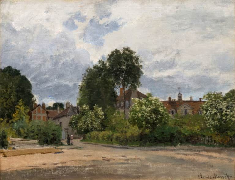 Das Hospiz in Argenteuil | Claude Monet