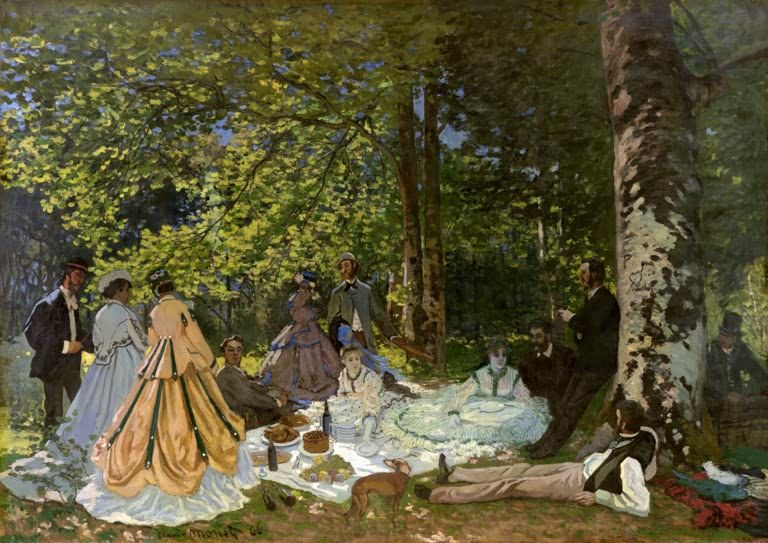 Studie für „Frühstück im Grünen“ | Claude Monet