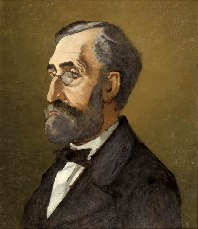 Porträt von Adolphe Monet | Claude Monet