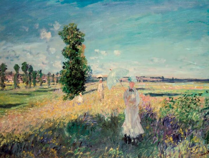 Der Spaziergang | Claude Monet