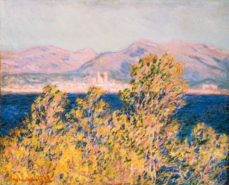 Antibes vom Kap aus gesehen | Claude Monet