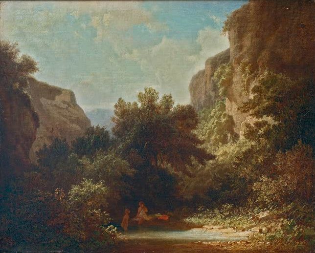 Felsige Gebirgslandschaft | Carl Spitzweg