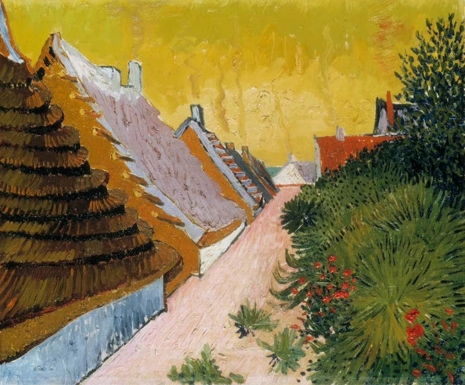 Gasse in Saintes-Maries | Vincent Van Gogh