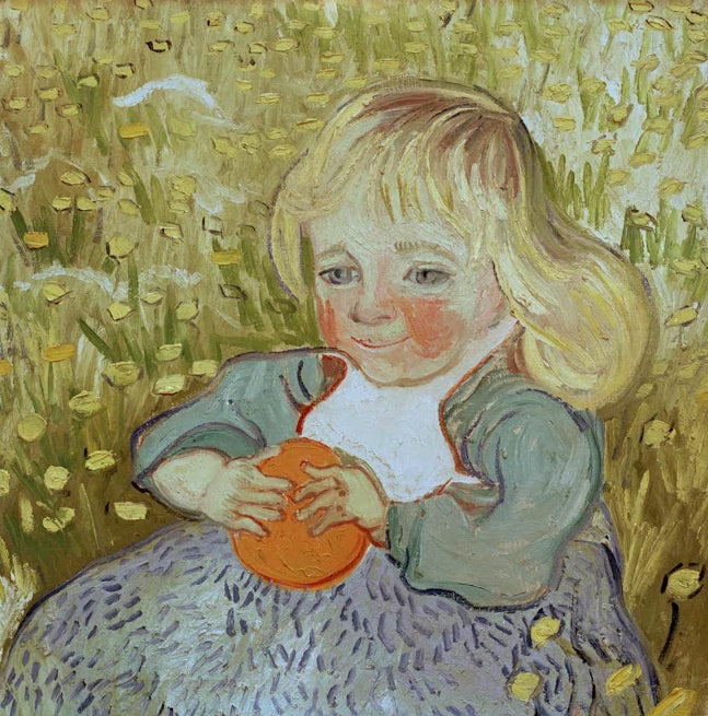 Kind mit Orange von Vincent van Gogh