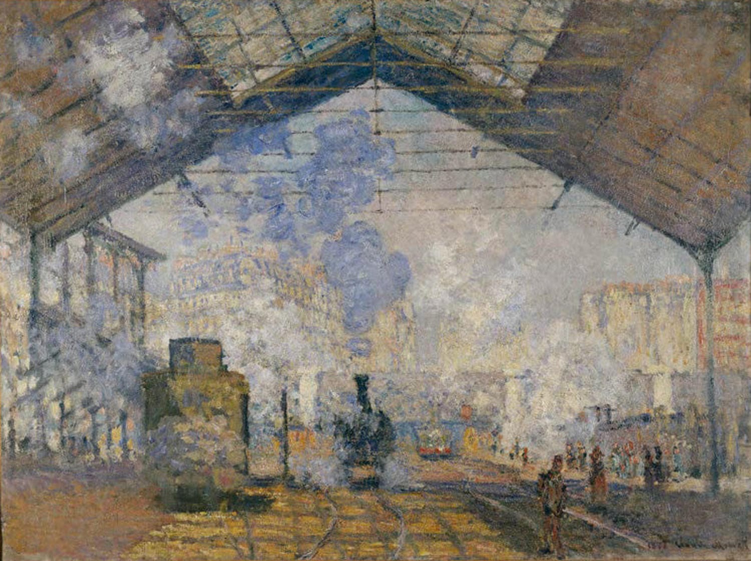 Der Gare Saint-Lazare | Claude Monet