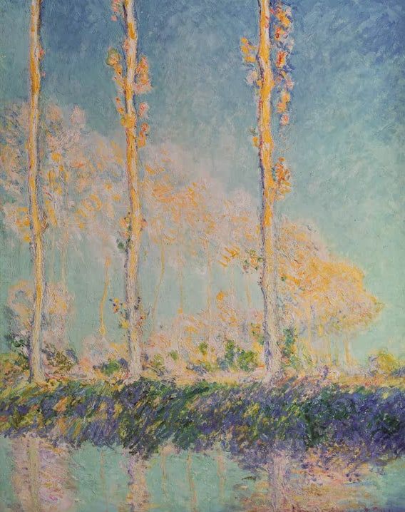 Die drei Pappeln | Claude Monet