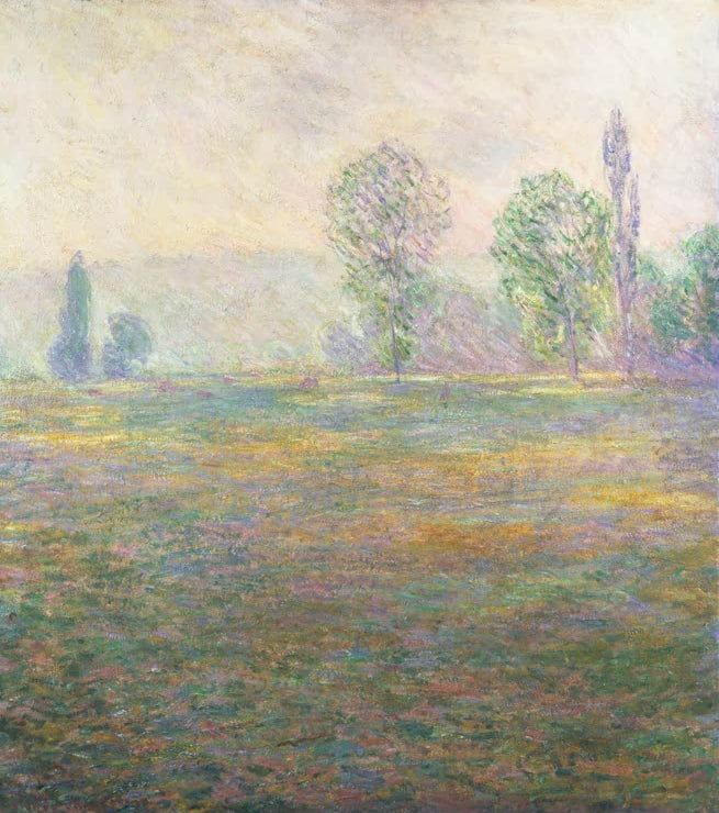 Wiese bei Giverny | Claude Monet