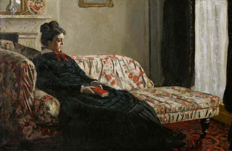 Meditation, Madame Monet | Claude Monet