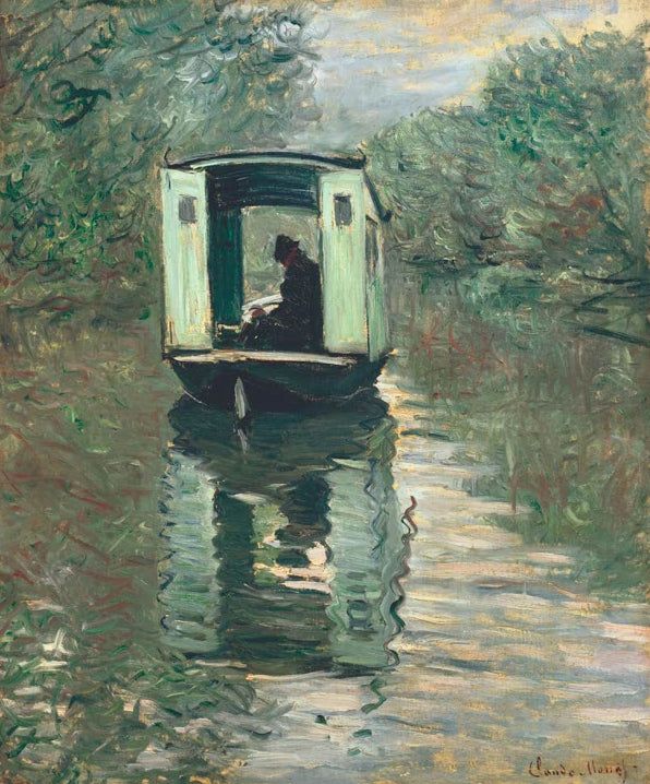 Das Atelierboot | Claude Monet