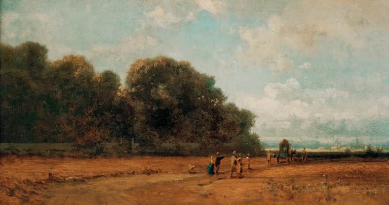 Am Nymphenburger Park | Carl Spitzweg