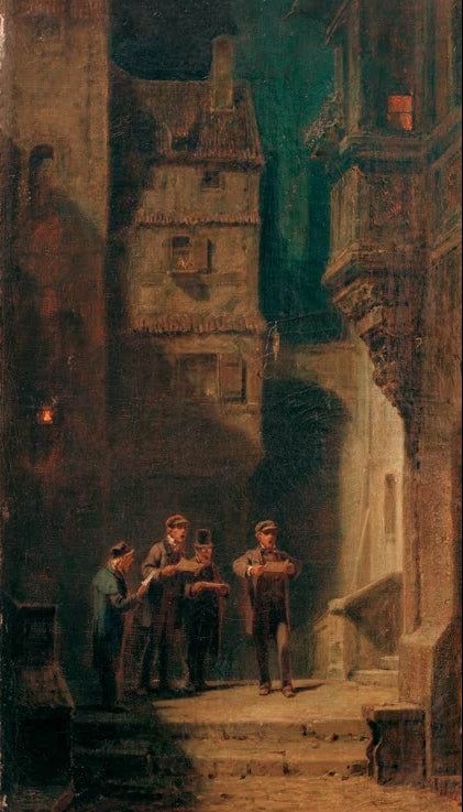 Das Quartett | Carl Spitzweg