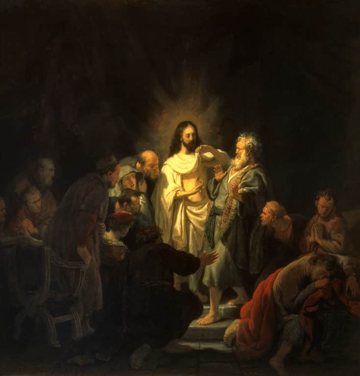 Der ungläubige Thomas | Rembrandt van Rijn