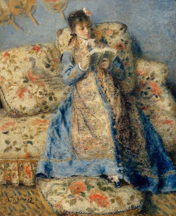 Madame Monet lesend | Claude Monet