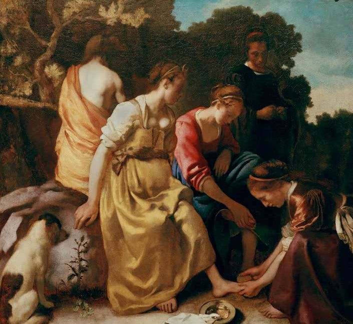 Diana mit ihren Gefährtinnen | Johannes Vermeer