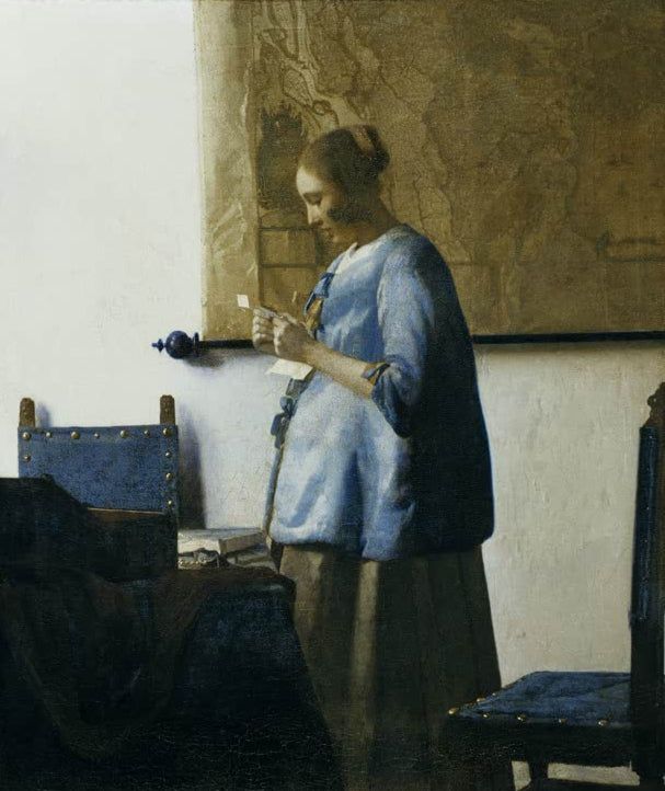 Briefleserin in Blau | Johannes Vermeer