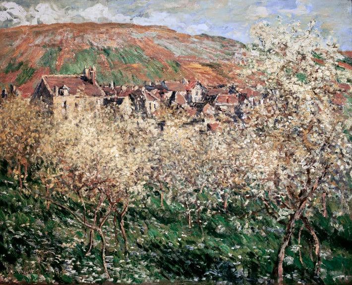 Blühende Zwetschgenbäume | Claude Monet