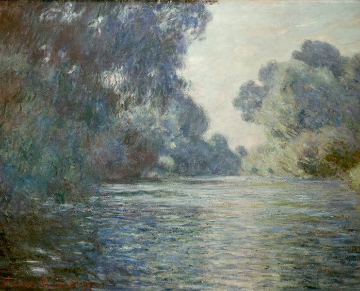 Arm der Seine bei Giverny | Claude Monet