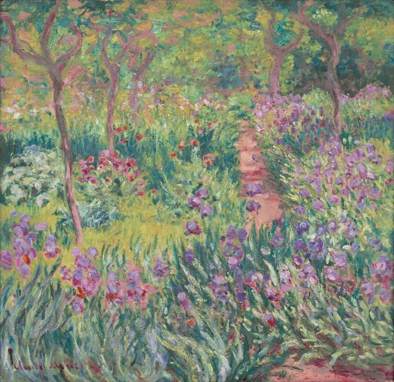 Der Frühling, Giverny | Claude Monet