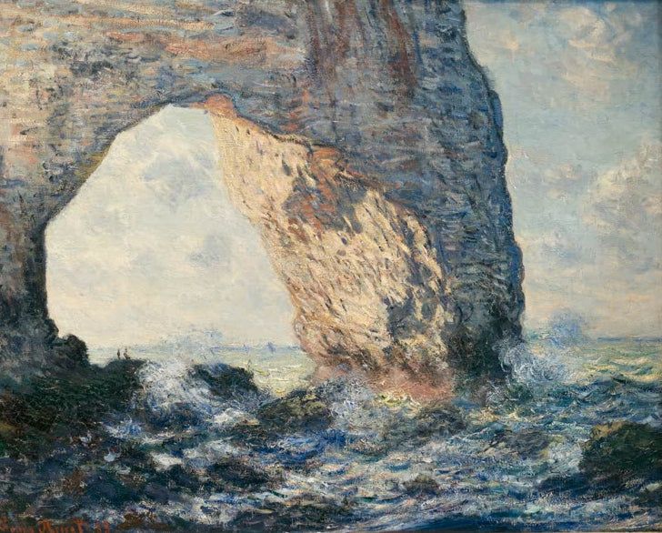La Manneporte, Étretat | Claude Monet