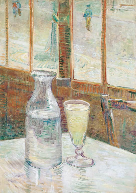 Stillleben mit Absinth | Vincent van Gogh
