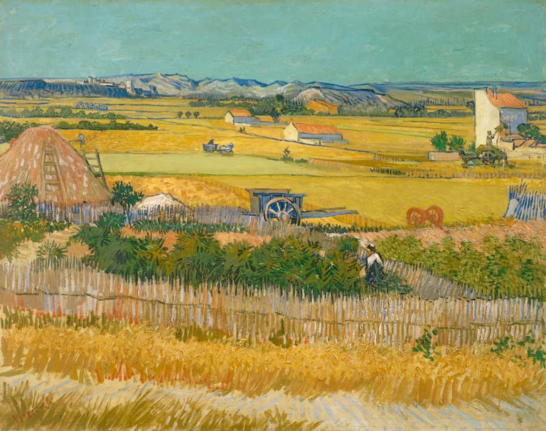Die Ernte von Vincent van Gogh