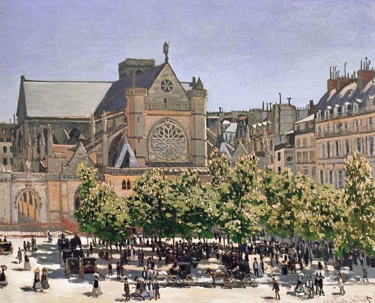 Saint-Germain l'Auxerrois | Claude Monet