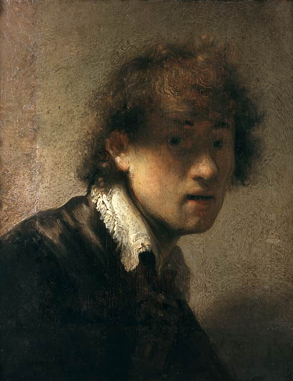 Jugendliches Selbstbildnis | Rembrandt van Rijn
