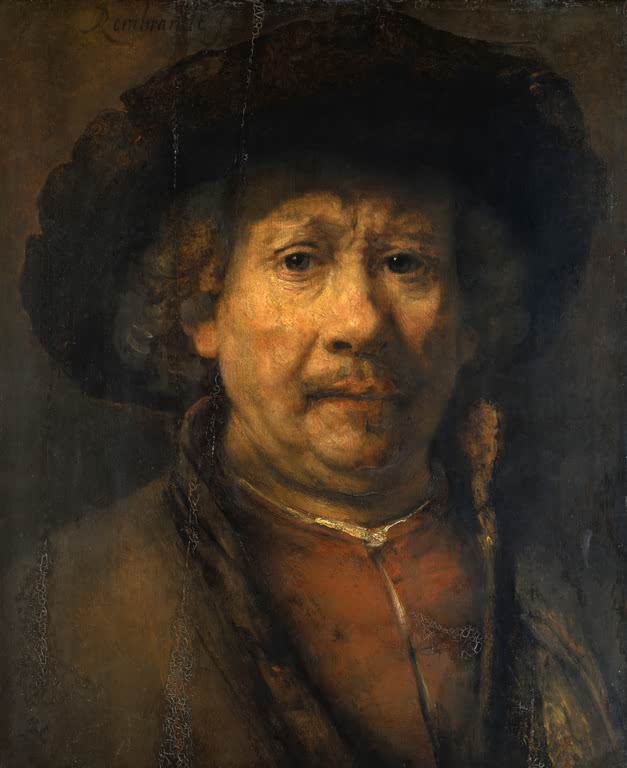 Das kleine Selbstbildnis | Rembrandt van Rijn